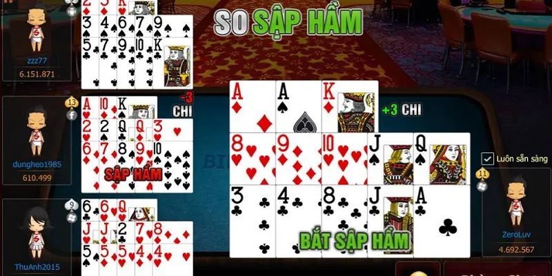 Những quy định trong luật chơi Mậu Binh dành cho anh em cược thủ