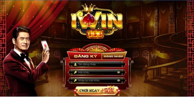 Hướng dẫn mở tài khoản - đăng nhập Iwin