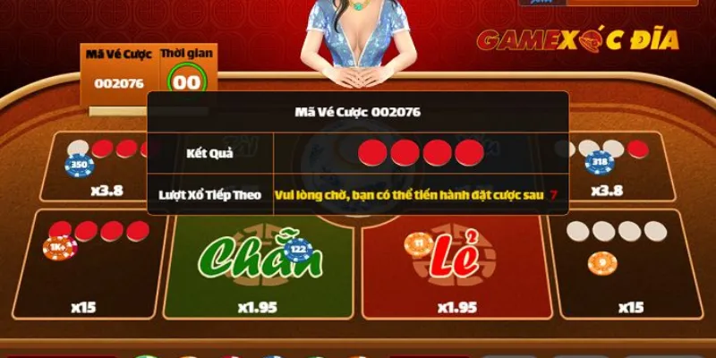 Chiến thuật xóc đĩa theo cấp số nhân